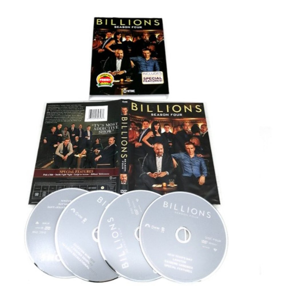 Billions  : Season 4 brand new DVD
